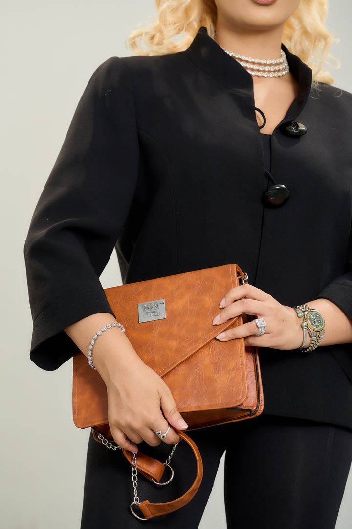 Denri Avana | Vegan Leather Tote | Everyday & Evening Carry | Secure Flap & Internal Pocket | Sleek, Multi-Color Fashion Piece