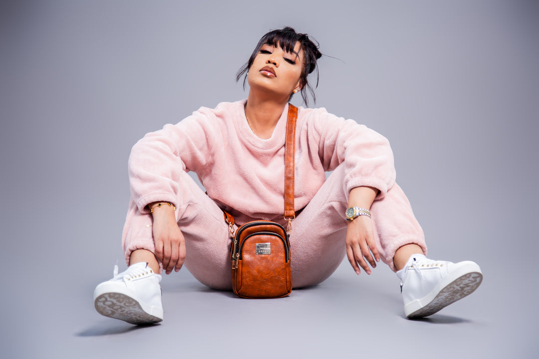 Denri Aria | Sleek Sling Crossbody | Everyday Casual Carry | Durable Build, Adjustable Strap & Hidden Pocket | Made-in-Kenya Statement
