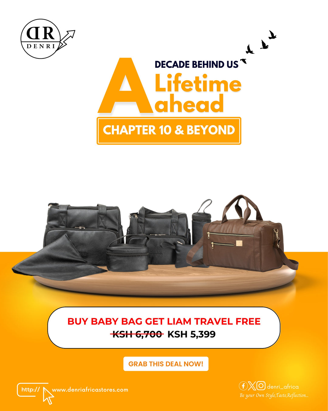 Buy Baby Bag GET Liam Travel Free