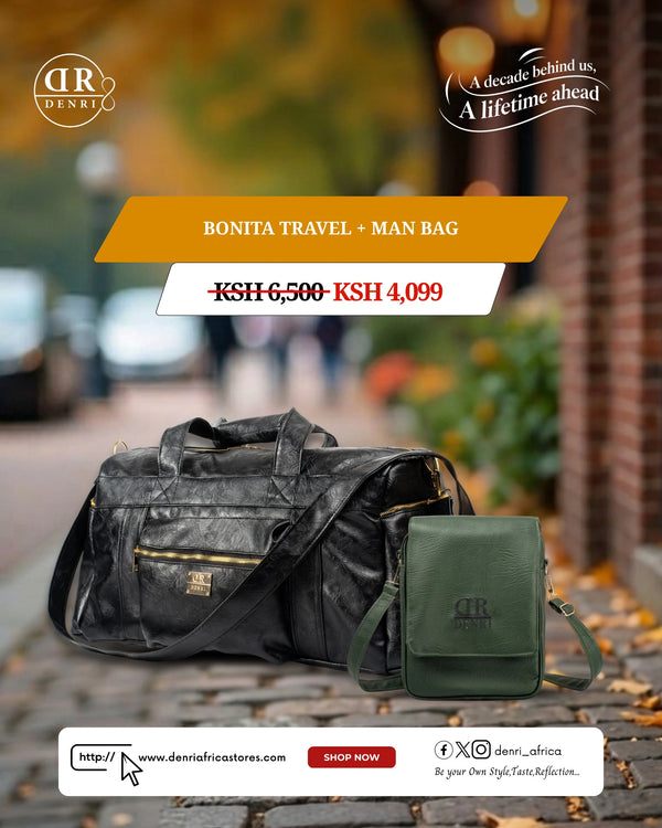 Bonita Travel + Man Bag