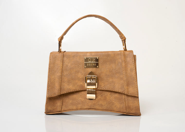 Denri Kanji Sling Bag | Bold Sculptural Tote | Everyday & Statement Carry | Durable Material with Multiple Pockets & Asymmetric Flap | Fashion-Forward Silhouette