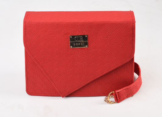 Avana Pattern Red Tote Bag