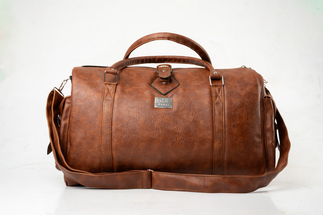 Denri Travolta | Travel Duffel | Weekend Trips & On-the-Go | Weather-Resistant Materials, Detachable Strap & Lockable Zippers | Stylish, Security-Focused Carry