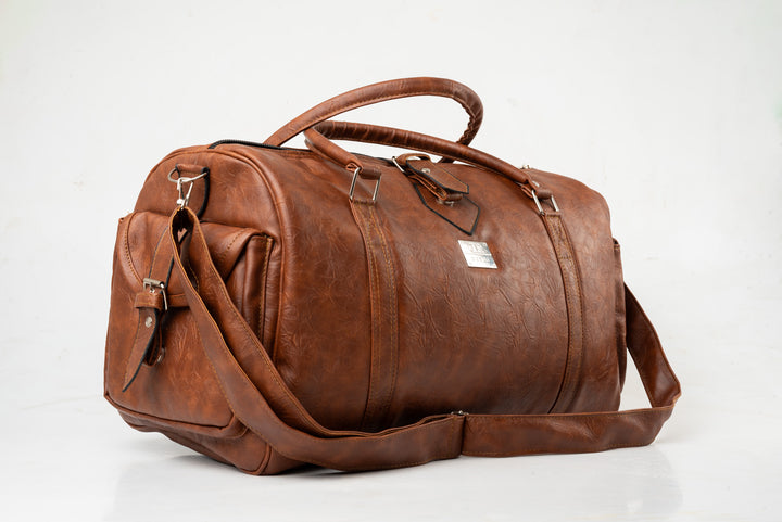 Denri Travolta | Travel Duffel | Weekend Trips & On-the-Go | Weather-Resistant Materials, Detachable Strap & Lockable Zippers | Stylish, Security-Focused Carry
