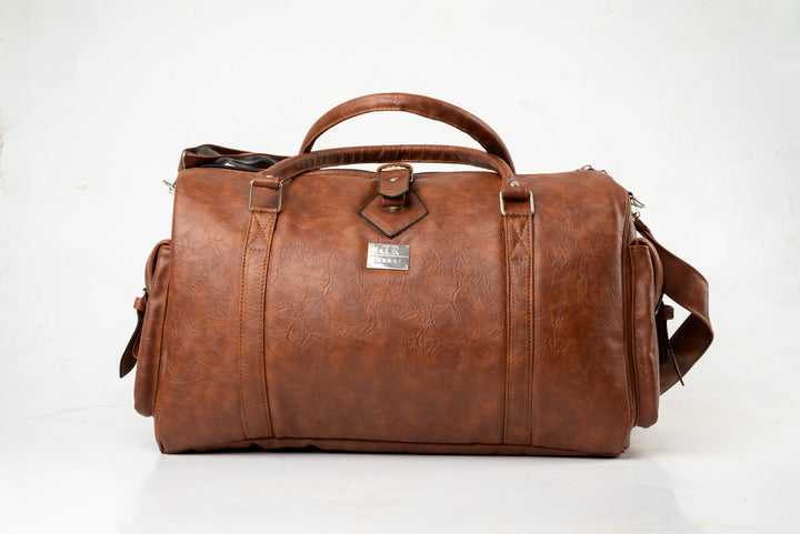 Denri Travolta | Travel Duffel | Weekend Trips & On-the-Go | Weather-Resistant Materials, Detachable Strap & Lockable Zippers | Stylish, Security-Focused Carry