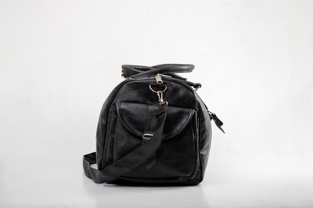 Denri Travolta | Travel Duffel | Weekend Trips & On-the-Go | Weather-Resistant Materials, Detachable Strap & Lockable Zippers | Stylish, Security-Focused Carry