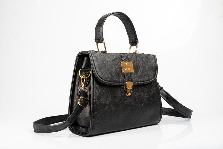 Denri Mini Zuri | Versatile Top-Handle & Crossbody Handbag | Work, Everyday & Evening Carry | High-Quality Leather with Ergonomic Handles, Detachable Adjustable Strap & Multiple Compartments