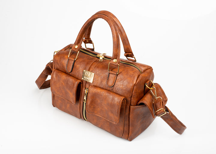Denri Kayla Sling Bag | Everyday Sling Tote | Casual & Professional Carry | Leather Build with Multiple Internal & External Pockets | Lightweight, Stylish & Versatile