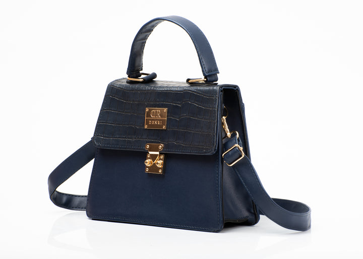 Denri Ana Sling Bag | Compact Everyday Tote | Daily & Work Essentials | Durable Material, Snap Closure & Multiple Pockets | Stylish & Versatile Statement