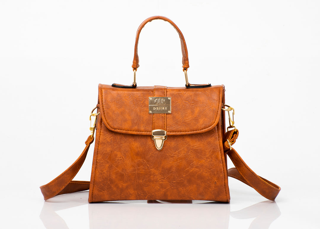 Denri Mini Zuri | Versatile Top-Handle & Crossbody Handbag | Work, Everyday & Evening Carry | High-Quality Leather with Ergonomic Handles, Detachable Adjustable Strap & Multiple Compartments
