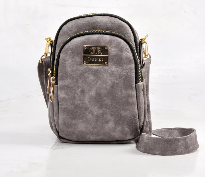 Denri Aria | Sleek Sling Crossbody | Everyday Casual Carry | Durable Build, Adjustable Strap & Hidden Pocket | Made-in-Kenya Statement