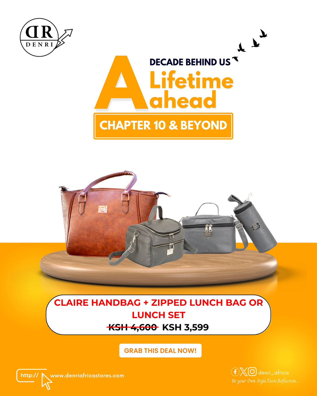 Claire Handbag + Lunch Bag