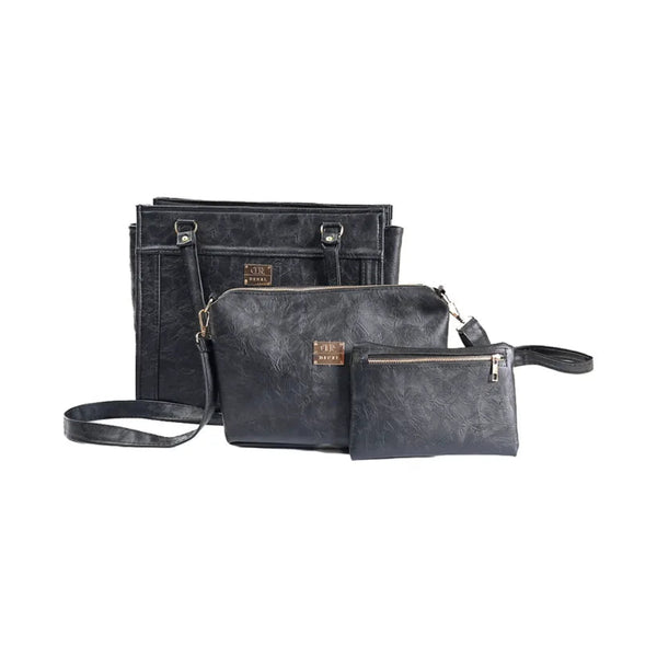 Denri Elyse 3-in-1 Handbag | Spacious interior, Multi pocketed, Durable construction