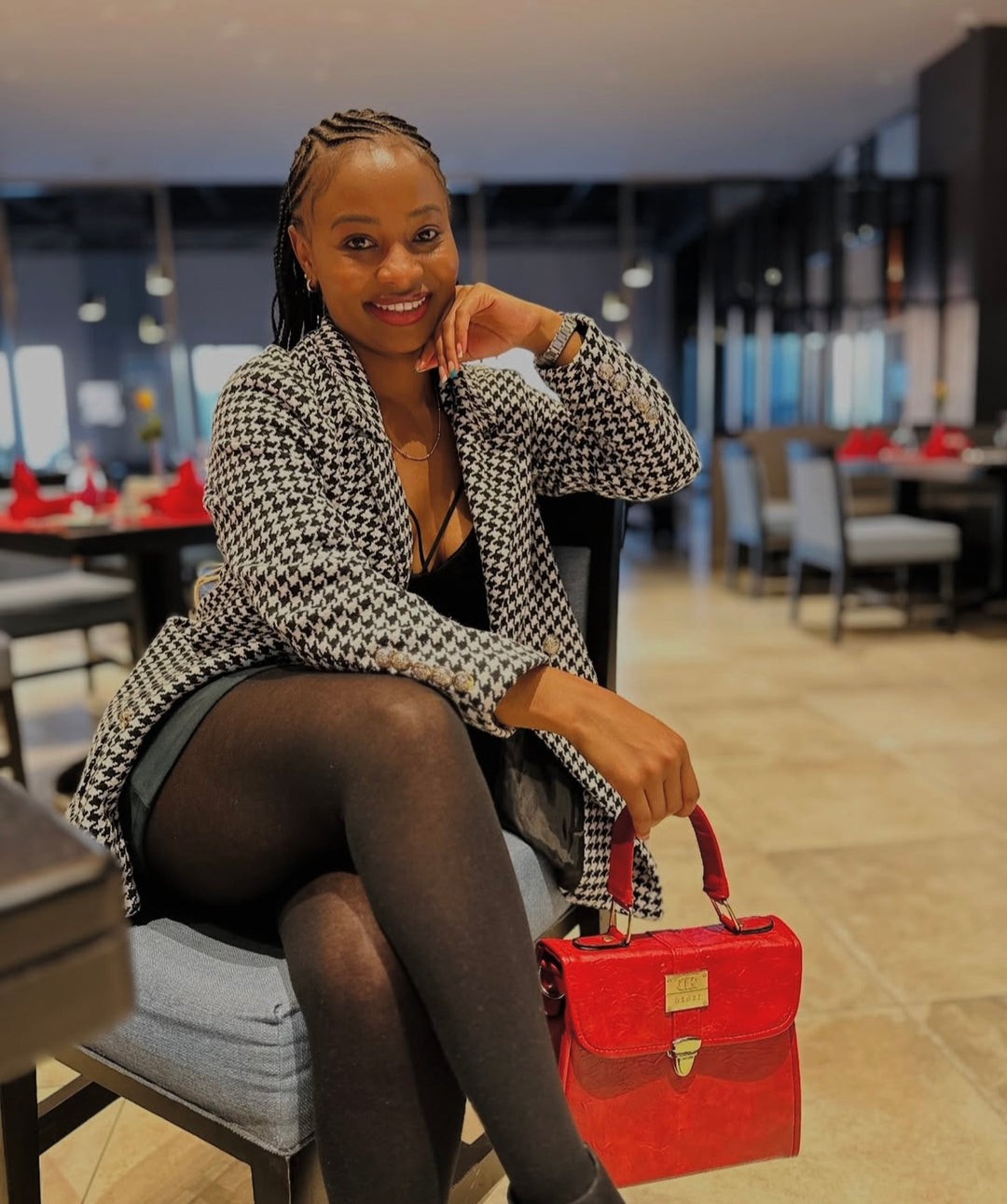 Denri Mini Zuri | Versatile Top-Handle & Crossbody Handbag | Work, Everyday & Evening Carry | High-Quality Leather with Ergonomic Handles, Detachable Adjustable Strap & Multiple Compartments