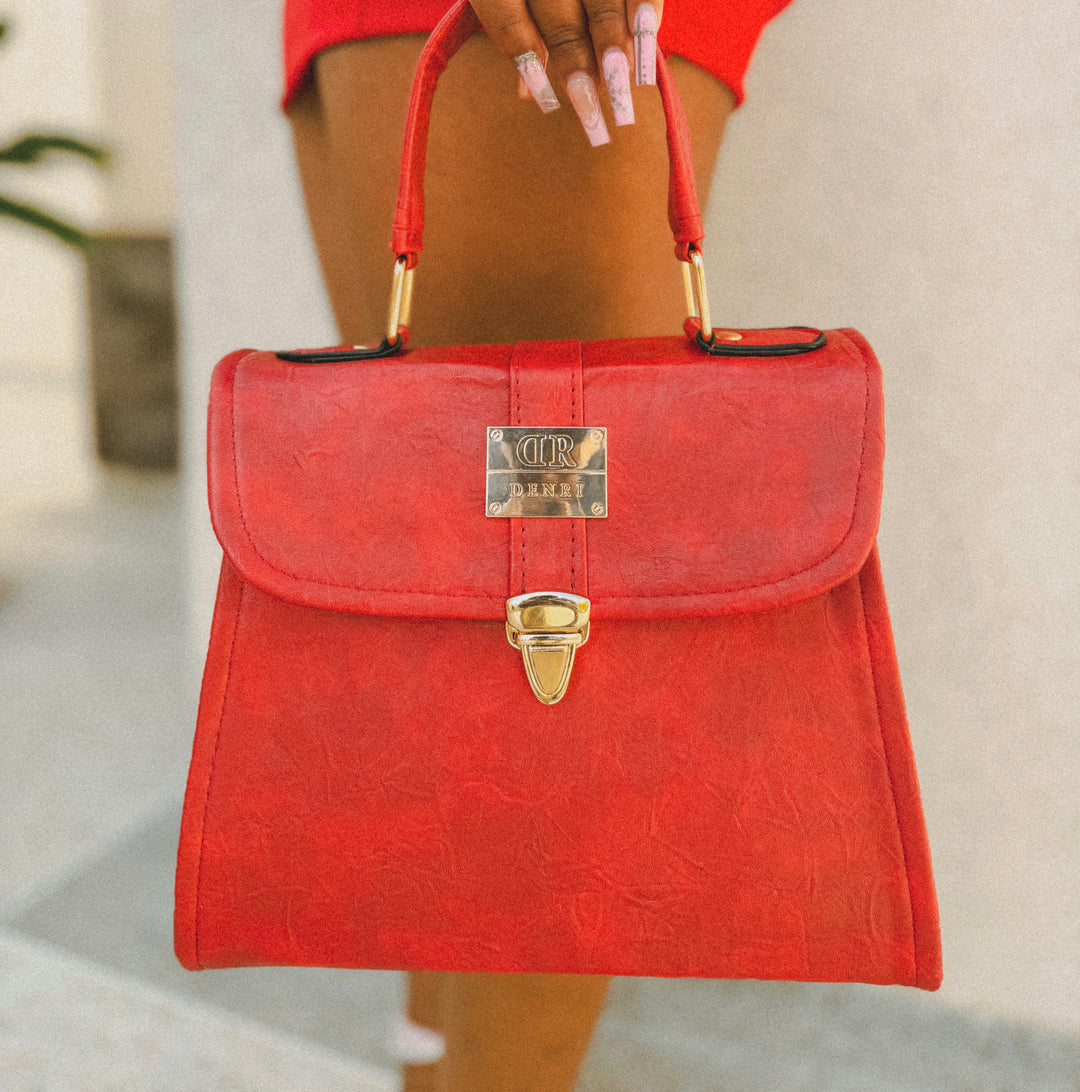 Denri Mini Zuri | Versatile Top-Handle & Crossbody Handbag | Work, Everyday & Evening Carry | High-Quality Leather with Ergonomic Handles, Detachable Adjustable Strap & Multiple Compartments