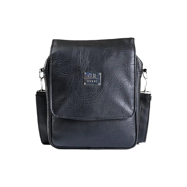 Denri Luna Man Bag | Internal & External Pockets, Adjustable Strap | Minimalist Design