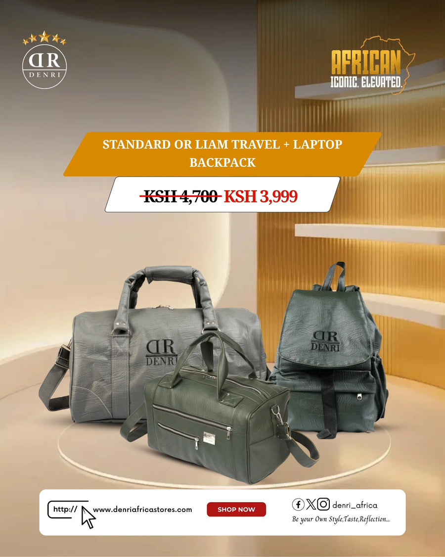 Standard or Liam Travel + Laptop Backpack
