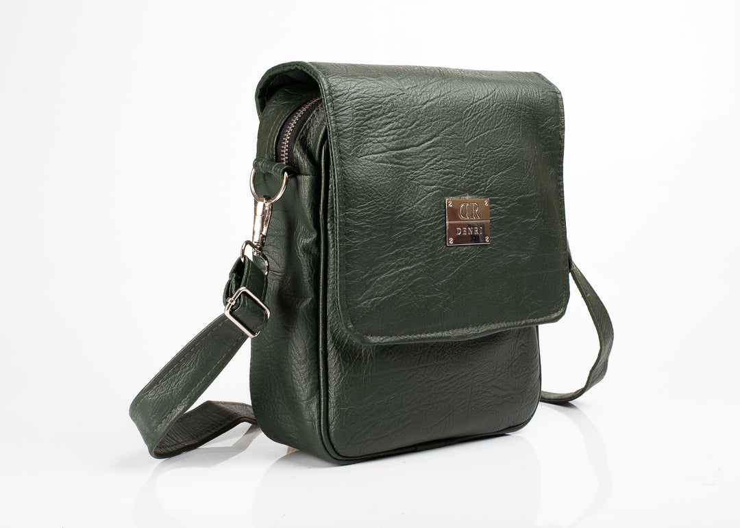 Denri Luna Man Bag | Sleek Man Sling Bag | Everyday & City Carry | 2 Internal + 1 External Pocket, Adjustable Strap | Minimalist & Functional Design
