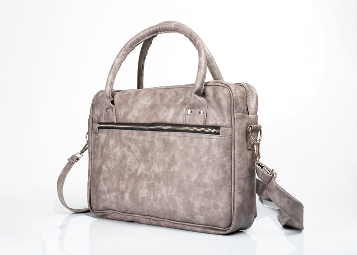 Denri Nova briefcase bag | Modern Briefcase | Work & Professional Use | Leather Finish, Padded Laptop Compartment & Multiple Pockets | Sleek, Business-Ready Structure