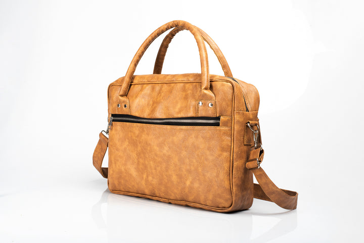 Denri Nova briefcase bag | Modern Briefcase | Work & Professional Use | Leather Finish, Padded Laptop Compartment & Multiple Pockets | Sleek, Business-Ready Structure