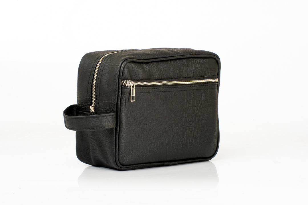 Denri Wash Bag | Toiletry & Grooming Bag | Travel & Everyday Use | Water-Resistant Material, Zip Compartments & Hanging Loop | Compact, Organized Travel Essential