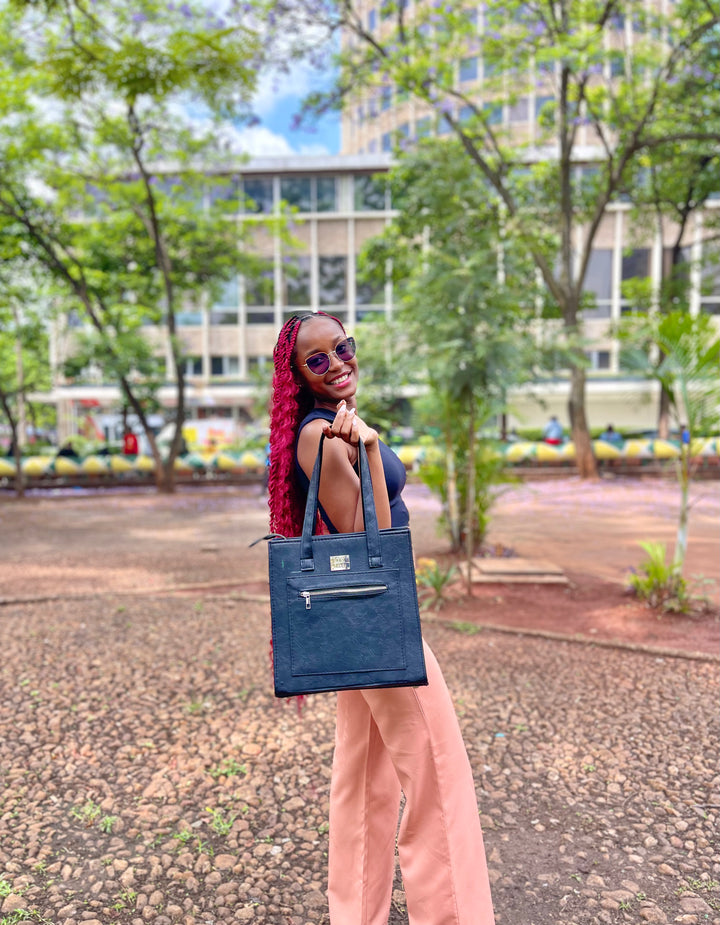 Denri Amaya | 3-in-1 Handbag (Handbag • Shoulder • Crossbody) | Work, Travel & Casual Essentials | High-Quality Croc-Texture Leather (Vegan) | Elegant, Versatile Statement Piece