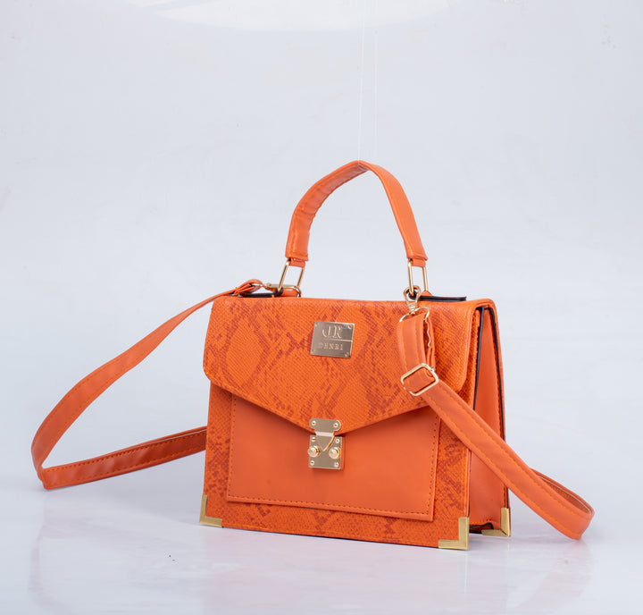 Denri Charlotte | Fashionable Evening Clutch | Events & Special Occasions | Finest Designer Leather with Customizable Accessories | Elegant, Timeless Statement
