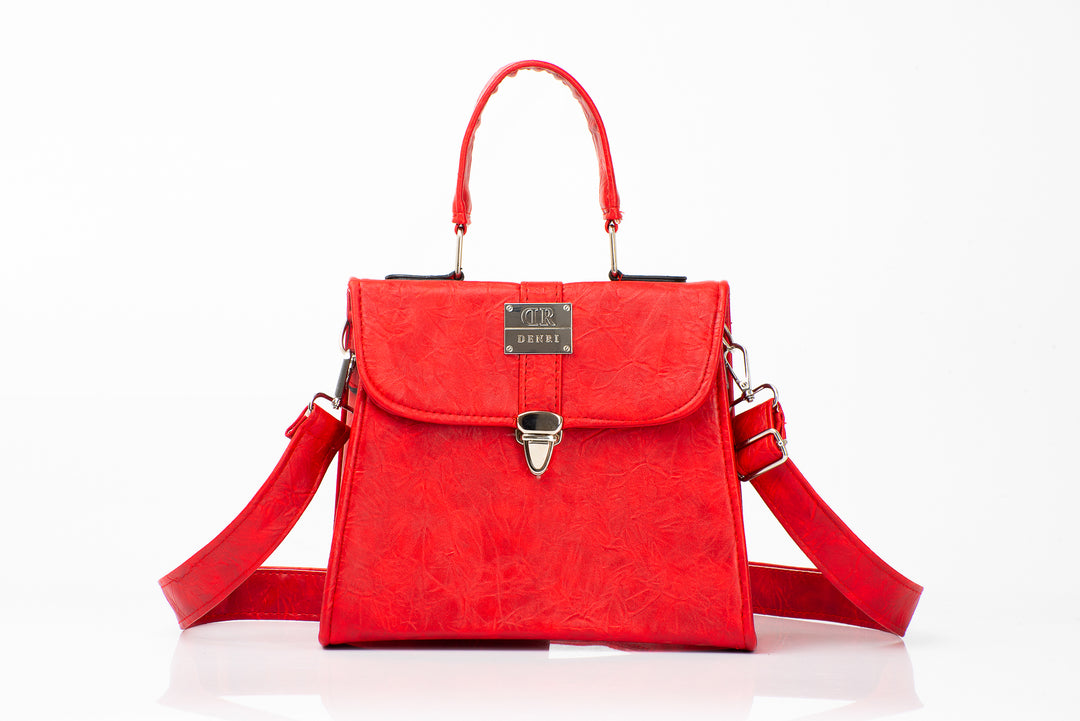 Denri Mini Zuri | Versatile Top-Handle & Crossbody Handbag | Work, Everyday & Evening Carry | High-Quality Leather with Ergonomic Handles, Detachable Adjustable Strap & Multiple Compartments