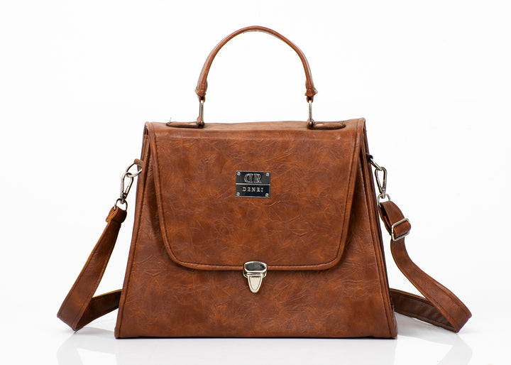 Denri Zuri | Lightweight Everyday Handbag | Day-to-Evening Carry | Durable Lightweight Build, 2 Internal Pockets | Chic & Spacious