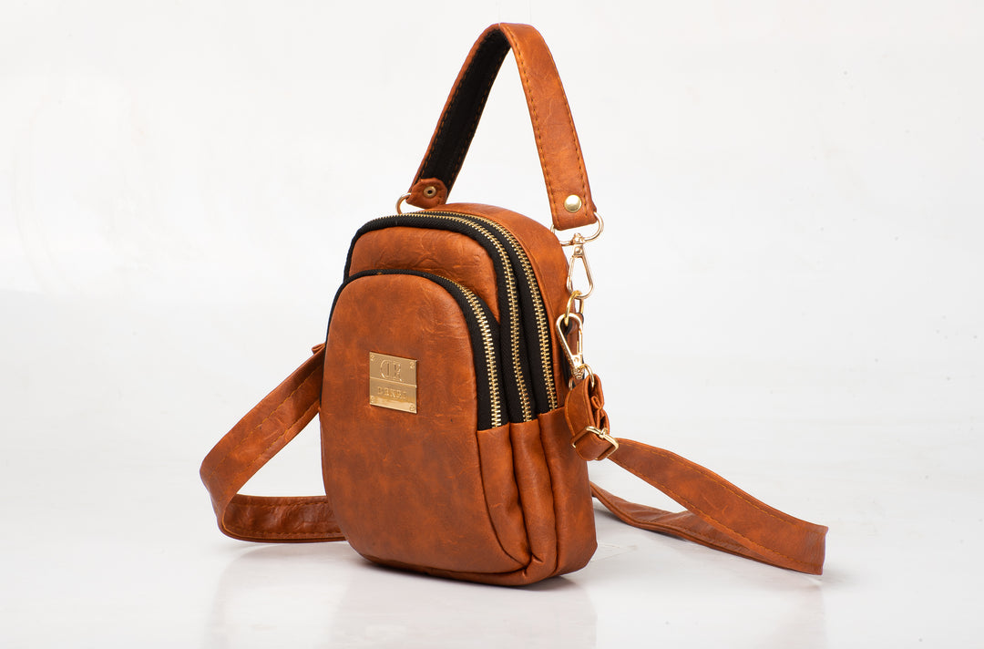 Denri Aria | Sleek Sling Crossbody | Everyday Casual Carry | Durable Build, Adjustable Strap & Hidden Pocket | Made-in-Kenya Statement