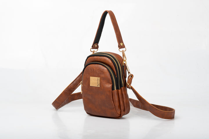 Denri Aria | Sleek Sling Crossbody | Everyday Casual Carry | Durable Build, Adjustable Strap & Hidden Pocket | Made-in-Kenya Statement