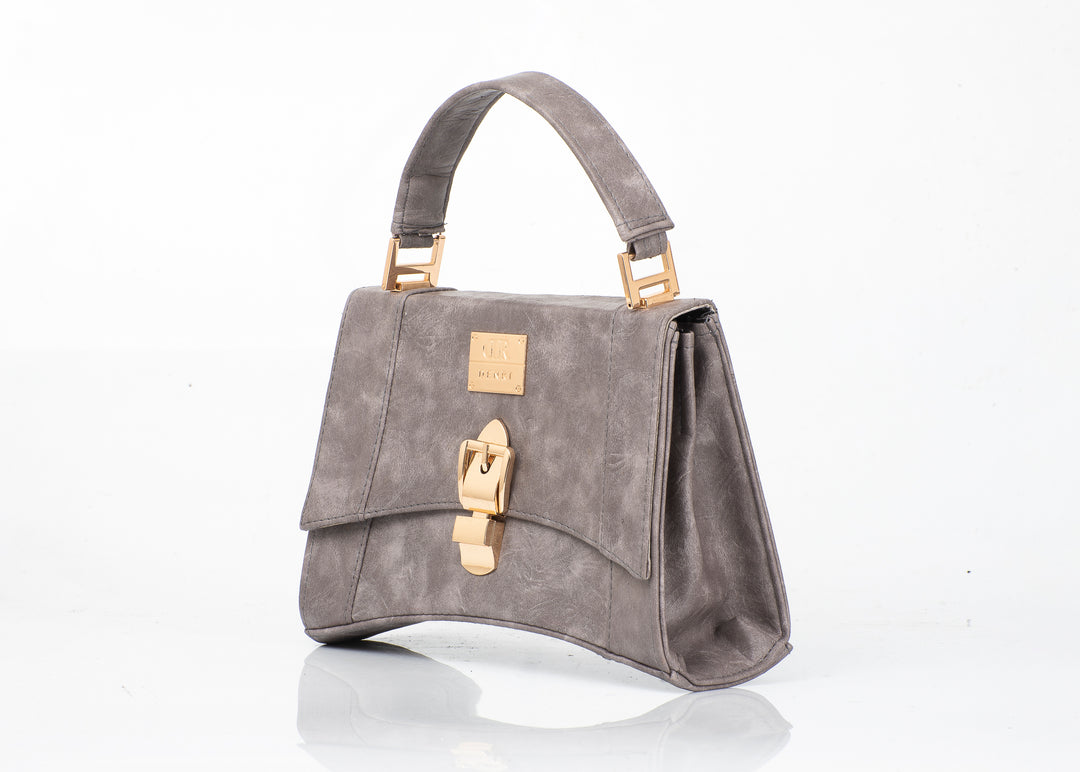 Denri Kanji Sling Bag | Bold Sculptural Tote | Everyday & Statement Carry | Durable Material with Multiple Pockets & Asymmetric Flap | Fashion-Forward Silhouette