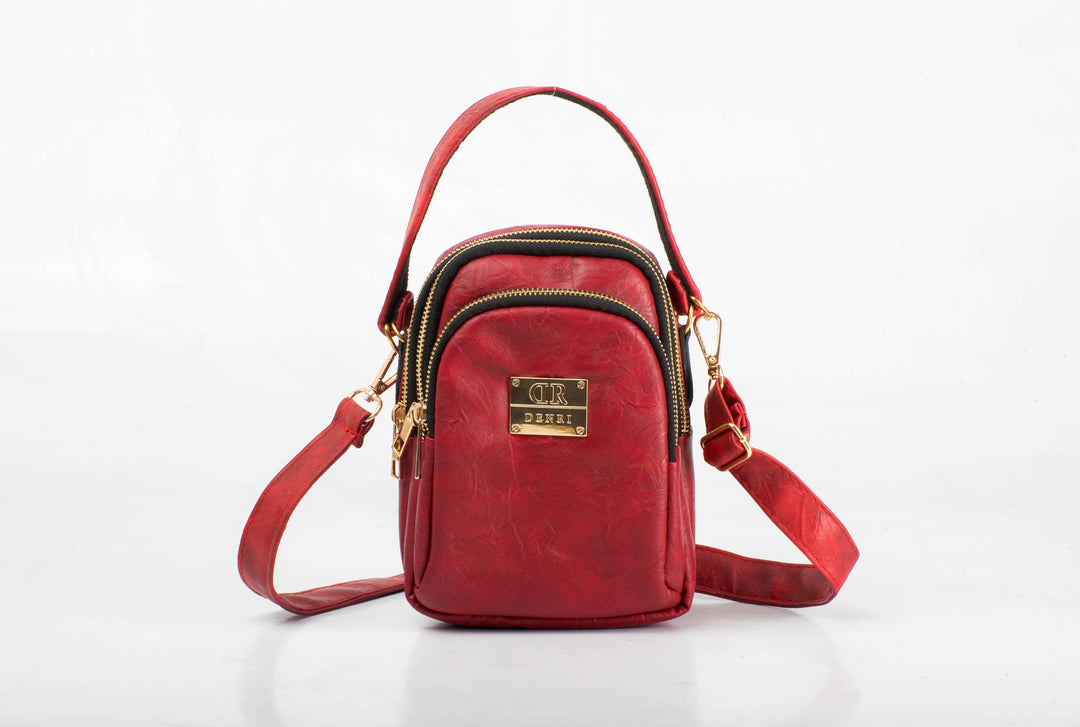 Denri Aria | Sleek Sling Crossbody | Everyday Casual Carry | Durable Build, Adjustable Strap & Hidden Pocket | Made-in-Kenya Statement