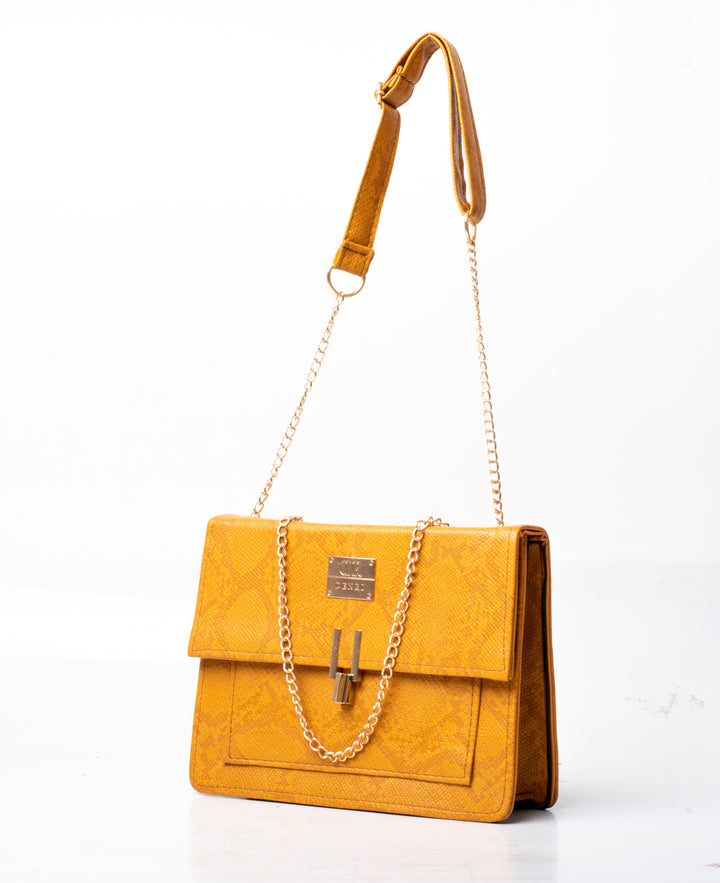 Denri Val | Tote-Sling Bag | Work, Shopping & Leisure Carry | Chain Strap, Organized Compartments & Durable Material | Stylish Every-Occasion Tote