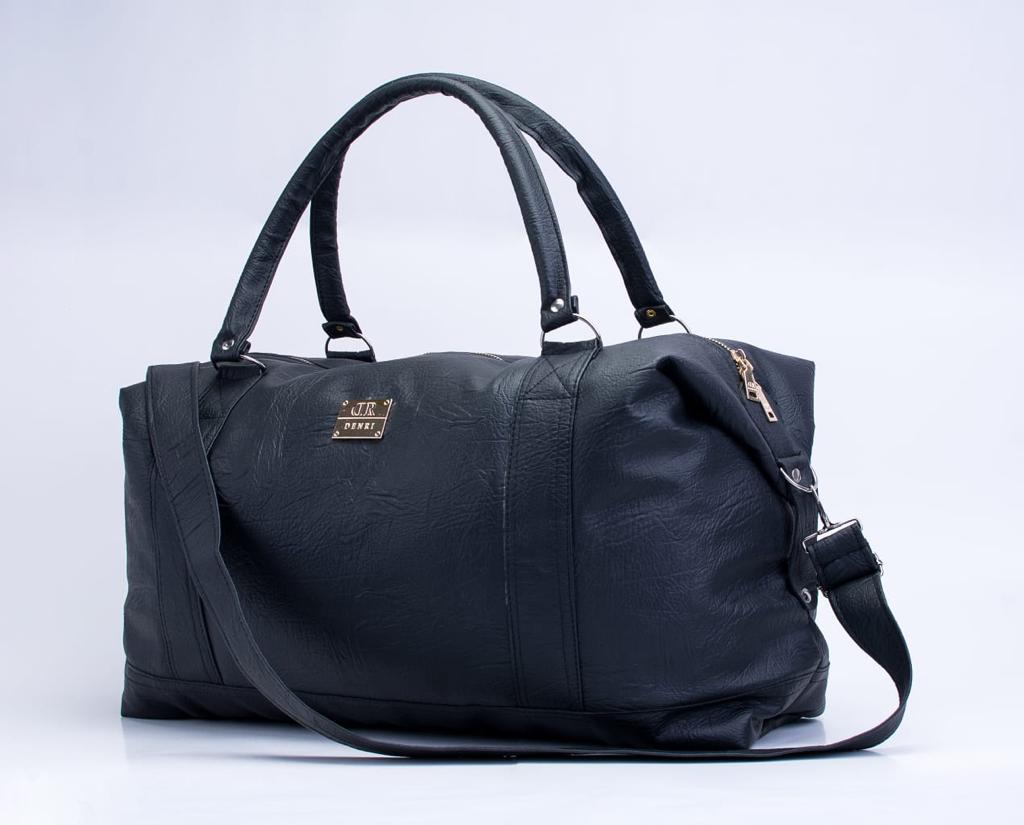 Denri Modern Travel | Spacious Travel Duffel | Business & Weekend Trips | Detachable Strap, Multiple Compartments | Stylish & Functional Carryall