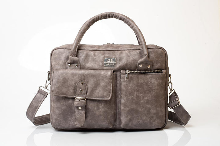 Denri Nova briefcase bag | Modern Briefcase | Work & Professional Use | Leather Finish, Padded Laptop Compartment & Multiple Pockets | Sleek, Business-Ready Structure