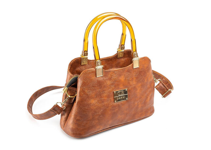 Denri Leila Sling | Compact Everyday Tote-Sling | Daily & Casual Carry | Durable Material, External & Internal Pockets, Snap Closure | Stylish, Multi-Wear Essential