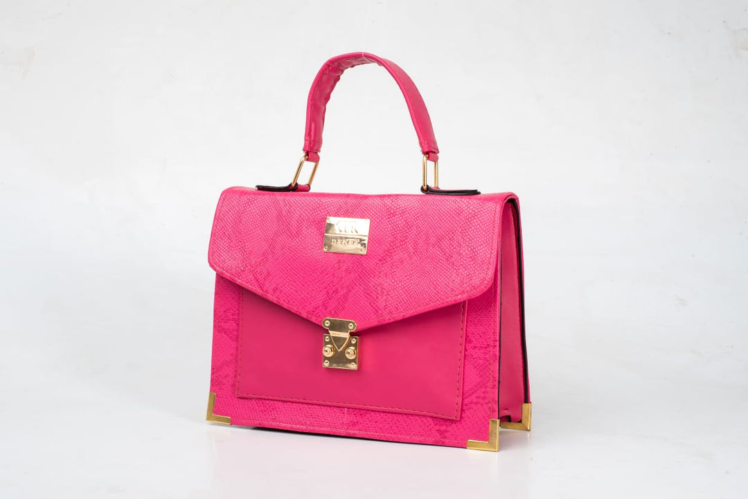 Denri Charlotte | Fashionable Evening Clutch | Events & Special Occasions | Finest Designer Leather with Customizable Accessories | Elegant, Timeless Statement