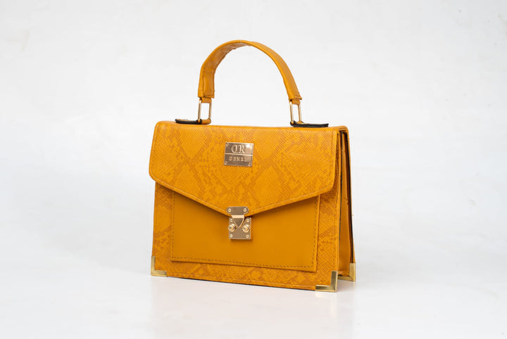 Denri Charlotte | Fashionable Evening Clutch | Events & Special Occasions | Finest Designer Leather with Customizable Accessories | Elegant, Timeless Statement