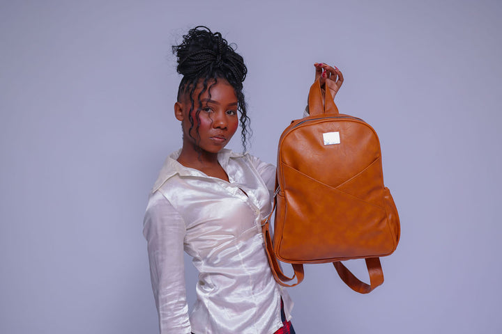 Denri Monah Women Backpack, stylish women bag that fits up-to 14-inch laptop