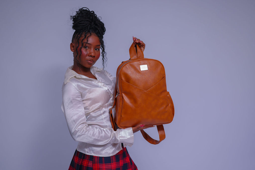 Denri Monah Women Backpack, stylish women bag that fits up-to 14-inch laptop