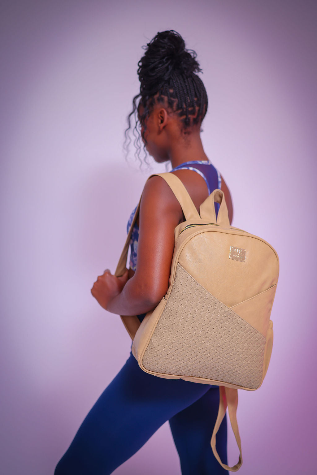 Denri Monah Women Backpack, stylish women bag that fits up-to 14-inch laptop