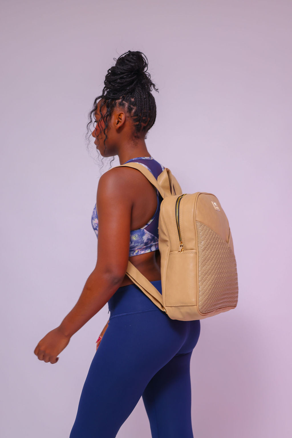 Denri Monah Women Backpack, stylish women bag that fits up-to 14-inch laptop