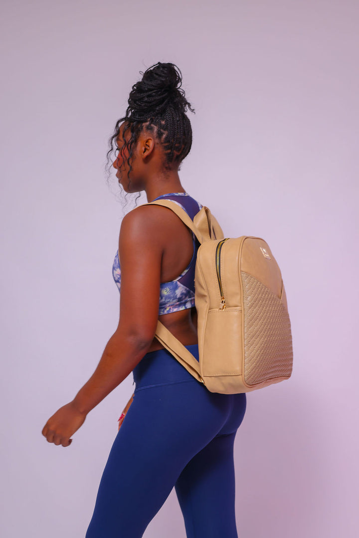 Denri Monah Women Backpack, stylish women bag that fits up-to 14-inch laptop
