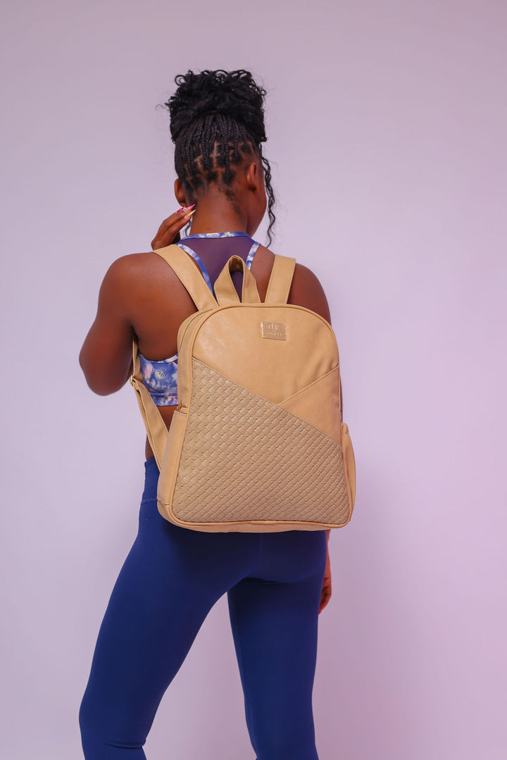 Denri Monah Women Backpack, stylish women bag that fits up-to 14-inch laptop