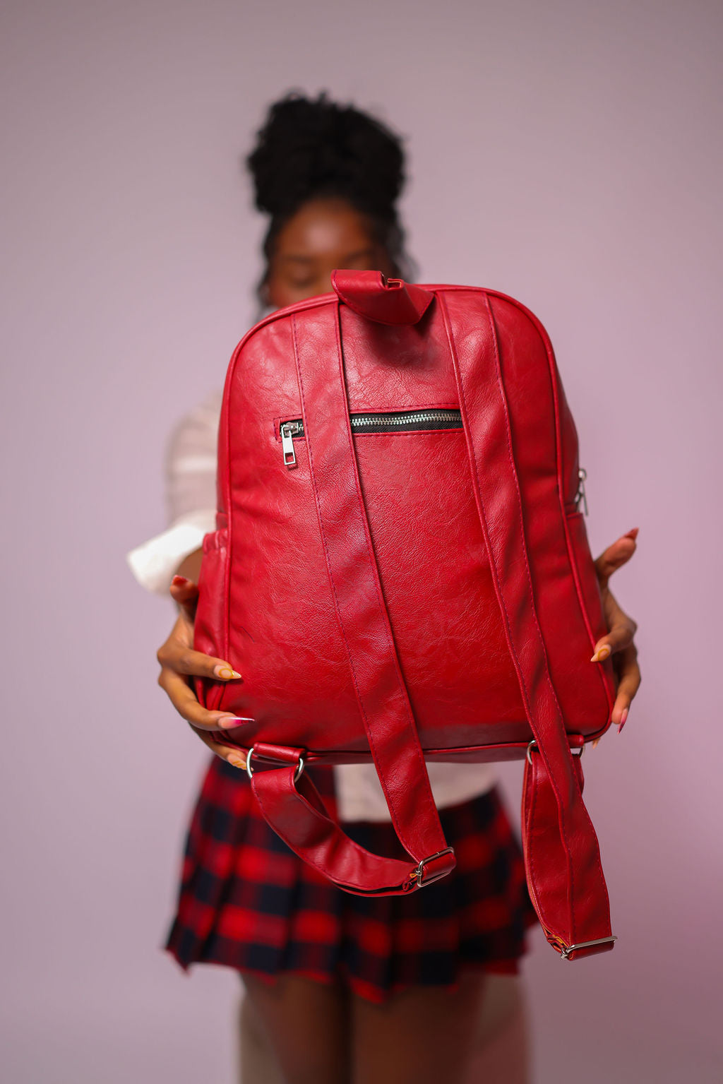 Denri Monah Women Backpack, stylish women bag that fits up-to 14-inch laptop