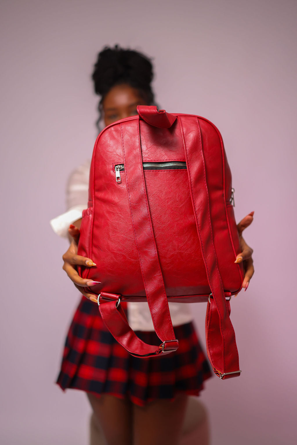 Denri Monah Women Backpack, stylish women bag that fits up-to 14-inch laptop