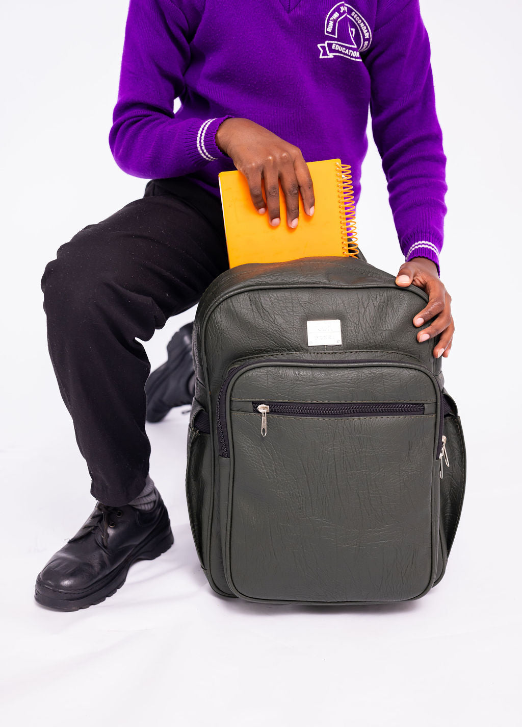 Denri Pioneer Antitheft  Backpack fits up to 15.5-inch laptop, document sleeve, heavy duty bag for school, work, travel