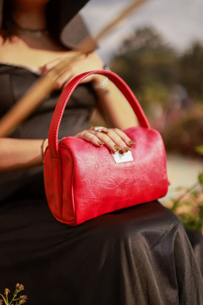 Denri Mandy Handbag | Vegan Leather, 4 Interior Compartments, Adjustable Handle