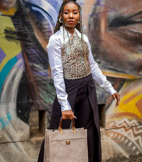 Denri Lola Handbag | Internal pockets Tote | Fits up to 13" Laptop
